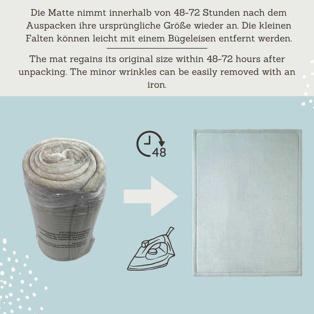 Krabbelmatte Taugrün
