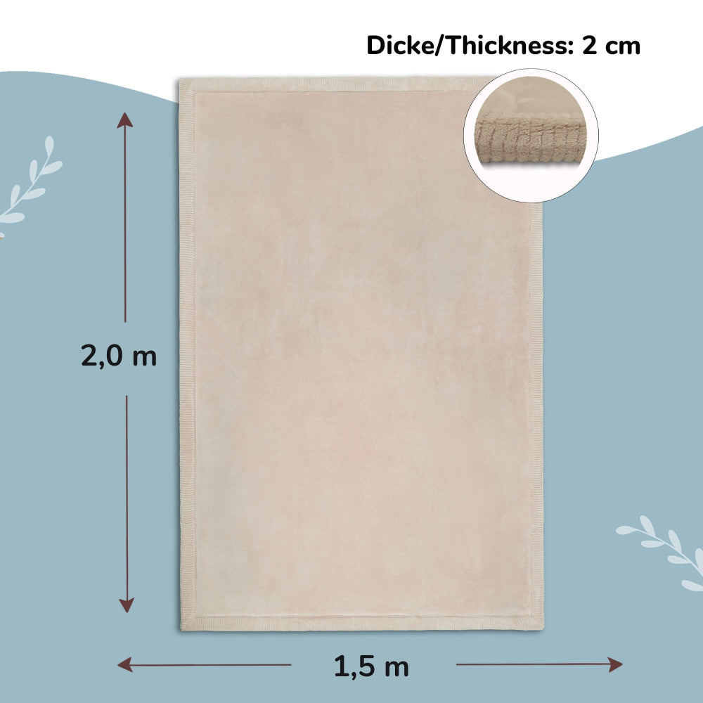 Krabbelmatte Sand