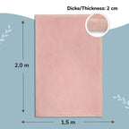 Krabbelmatte Morgenrosa