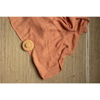 SOINA Musselin Multifunktionsdecke - orange