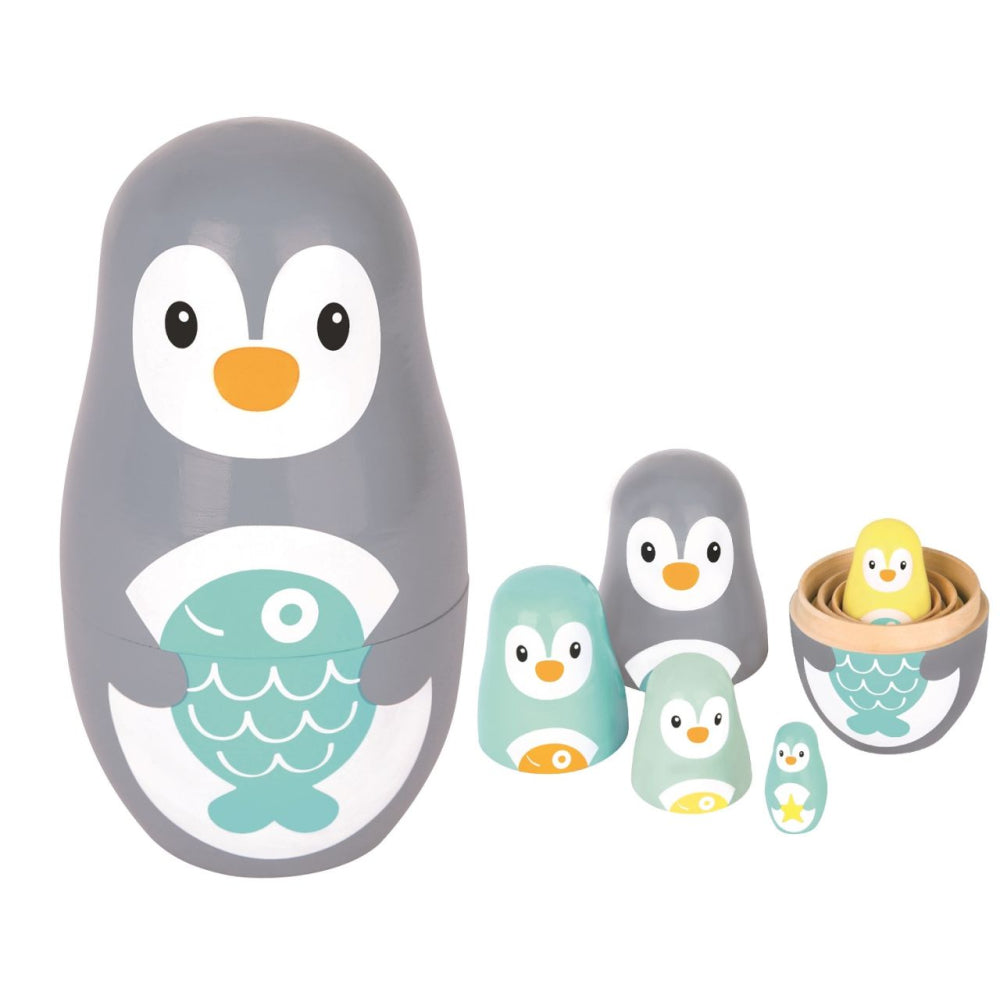 Matrjoschka Pinguin - von Spielba
