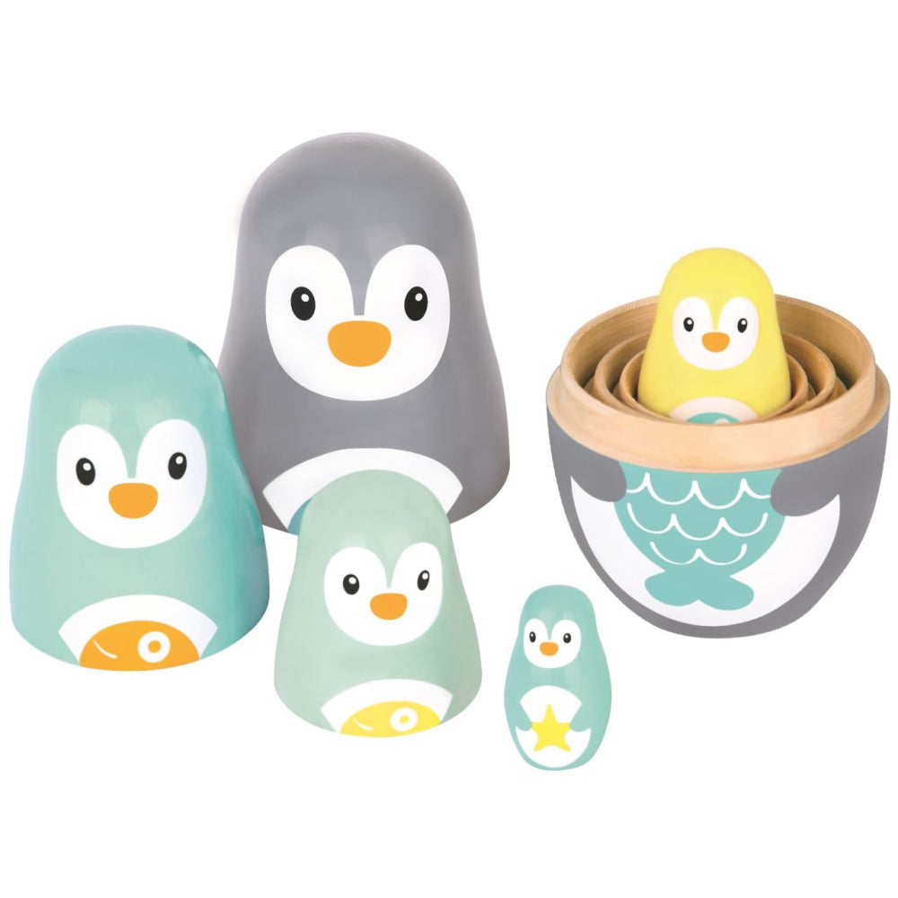 Matrjoschka Pinguin - von Spielba
