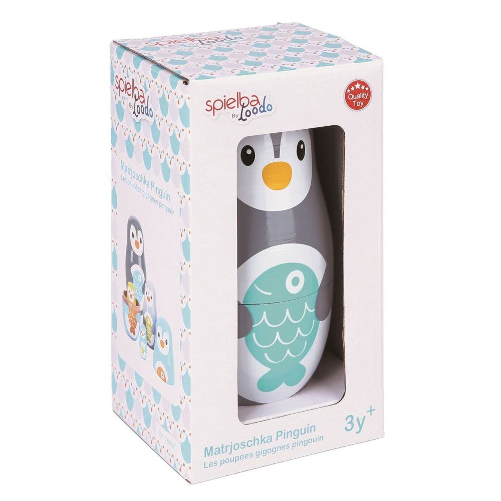 Matrjoschka Pinguin - von Spielba